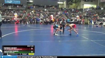 90 lbs Cons. Round 2 - Mathysin Marco, The Best Wrestler vs Patrick Hickey, Greater Heights Wrestling-AAA