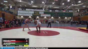 285 lbs Cons. Round 2 - MaCaleb Turner, Murrieta Valley vs Jacob Norcross, Bishop Gorman