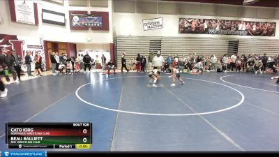 66 lbs Cons. Round 3 - Cato Iorg, Northside Wrestling Club vs Beau Balliett, Roy Wrestling Club