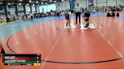 110 lbs Rd# 5- 3:45pm Friday Final Pool - Alexander Zurcher, Florida Elite vs Alex Leon, Untouchables