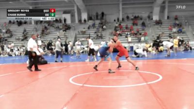 220 lbs Round Of 64 - Gregory Reyes, Quest School Of Wrestling Gold - HSB vs Chase Burns, Grizzly Wrestling Club - HSB