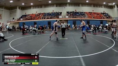 215 lbs Champ. Round 2 - Evan Gavin, St. Mary`s Ryken vs Brendan Kelly, Loyola-Blakefield