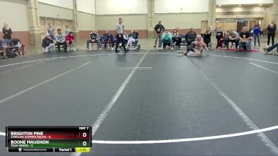 84 lbs Round 4 (6 Team) - Brighton Pine, Carolina Hammer Squad vs Boone Maughon, Team Minion