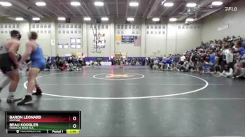 215 lbs Champ. Round 3 - Beau Koogler, Franklin Road Aca. vs Baron Leonard, Eastside