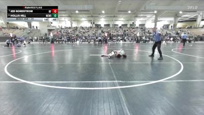 70 lbs Champ. Round 1 - Hollis Hill, Williamson Co Wrestling Club vs Jed Nordstrom, McMinn Tribe