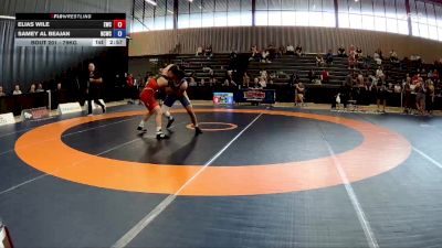 79kg Champ. Round 1 - Elias Wile, Edmonton Wrestling Club vs Samey Al Beajan, National Capital Wrestling Club