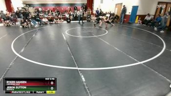 138 lbs Champ. Round 1 - Ryker Hansen, Cheyenne East vs Jeron Sutton, Buffalo