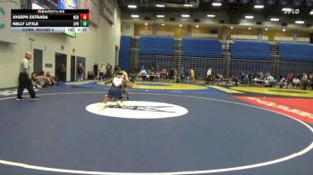 184 lbs Cons. Round 4 - Kelly Little, Cal Poly Humboldt vs Joseph Estrada, Menlo (Calif.)