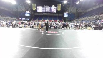 120 lbs Cons 32 #1 - Seth Tumbleson, Kansas vs Jaxton Packer, Idaho