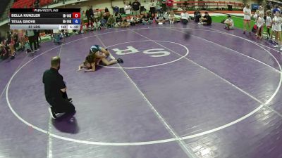 87 lbs Bella Kunzler, Idaho 14U Girls vs Te'lia Grove, Hawaii 14U Girls