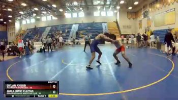 160 lbs Round 3 (8 Team) - Guillermo Fleitas, Deland Bulldog Wrestling Club vs Dylan Ayoub, Maximum Performance