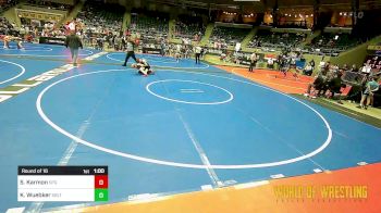 88 lbs Round Of 16 - Sully Karmon, St. Paris Graham vs Karson Wuebker, Sebolt Wrestling Academy