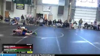 96 lbs Round 3 (8 Team) - Mateo Centeno, PA Alliance Blue vs Grady Phelps, Team Ohio