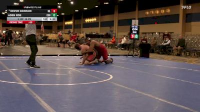 285 lbs C Of 16 #2 - Devon Dawson, Northern Illinois vs Aden Roe, Edinboro