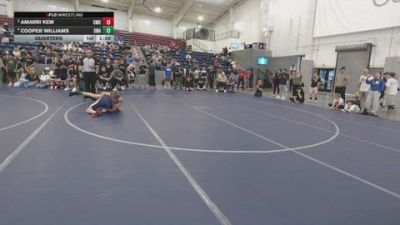 120 lbs Quarters - Amarri Kem, Champions Wrestling Club vs Cooper Williams, Sanderson Wrestling Academy