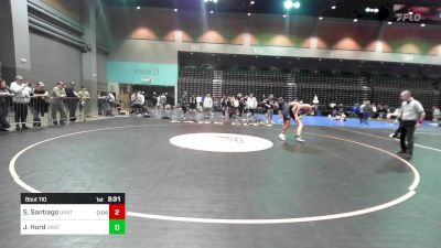 157 lbs Round Of 32 - Sonny Santiago, UNATT-UNC vs Josiah Hurd, UNATT-SFSU