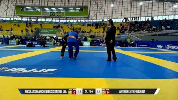 Arthur Leite Filgueira vs Nicollas Marchesi Dos Santos Lea 2026 IBJJF Brasileiro Kids
