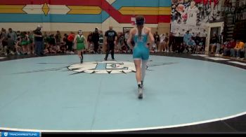 110 lbs Semifinal - Olivia Sundstrom, Moorcroft vs Aliyah Serna, Greeley West