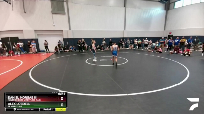 75 lbs Quarterfinal - Alex Lobdell, 3F Wrestling vs Daniel Morgas Iii ...