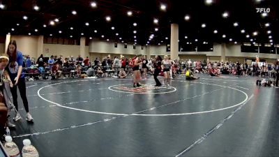 155 lbs Quarters & 1st Wb (16 Team) - Karleigh Wright, Patriots WC Red vs Abby Risinger, North DeSoto WC