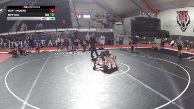 126 lbs Champ. Round 2 - Hoyt Thomas vs Jeff Hill, Idaho