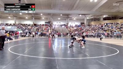 AA 138 lbs Champ. Round 1 - Luke Carpenter, East Hamilton High School vs Jonathon Laney, Farragut High School