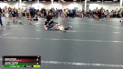 64 lbs Placement (4 Team) - Zayne Young, Bitetto Trained vs John Byers, Terps East Coast Elite