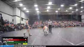 4A 145 lbs 1st Place Match - Dylan Layton, Indian Land vs Lane Schrader, Eastside