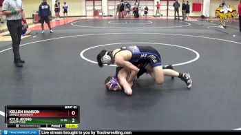 133 lbs Semifinal - Kellen Hanson, Linfield University vs Kyle Jeong, Unatattched