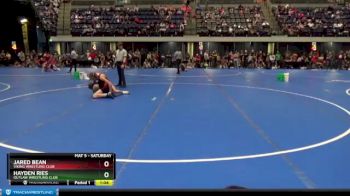 130 lbs Cons. Round 1 - Hayden Ries, Outlaw Wrestling Club vs Jared Bean, Viking Wrestling Club