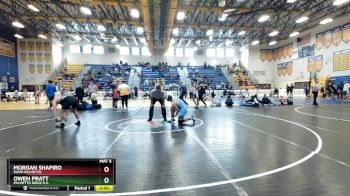 165 Blue Quarterfinal - Owen Pratt, Palmetto Ridge H.S. vs Morgan Shapiro, Miami Palmetto