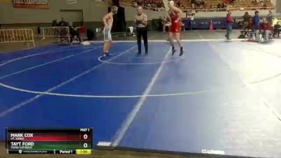 D4-165 lbs Cons. Round 1 - Mark Cox, St. Johns vs Tayt Ford, Yuma Catholic