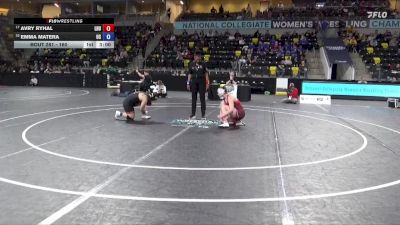 160 lbs Cons. Round 1 - Emma Matera, Ursinus vs Avry Ryhal, Lock Haven University