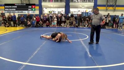 135 lbs Round Of 16 - Shalyn Lyons, Athena W.C. vs Kira Slaper, Walsh