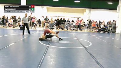 145 lbs Round Of 16 - Neko Archuleta, IN vs Owen Kelley, VA