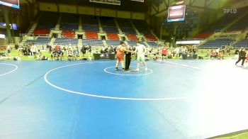 285 lbs Cons 8 #1 - Evan Gratz, Wisconsin vs Jackson Barnhart, Illinois
