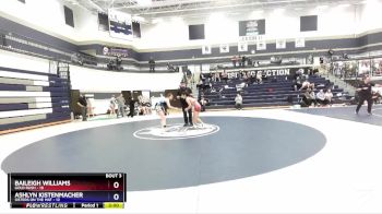 130 lbs Round 2 (4 Team) - Baileigh Williams, Gold Rush vs Ashlyn Kistenmacher, Sisters On The Mat