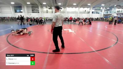73 lbs Round Of 32 - Luca Sisca, Ridgefield vs Teague Connery, New England Gold WC