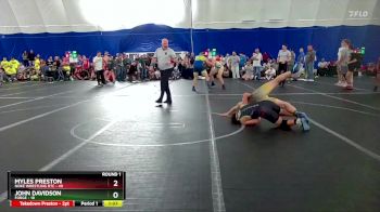 140 lbs Round 1 (8 Team) - Myles Preston, Noke Wrestling RTC vs John Davidson, FORGE