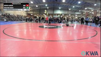70 lbs Quarterfinal - Kevin Aaron, Madill Takedown vs Walynn Keck, Marlow Outlaws