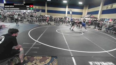 215 lbs Round Of 16 - Adam Avila, Brawley Wr Ac vs Elijah Gawronski, Top Rank Hammers