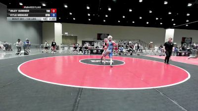 138 lbs Cons. Quarters - Riley Sumner, Team Missouri Select vs Kyle Menuez, Black Fox Wrestling Academy