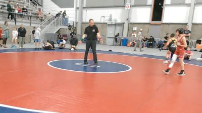 74 lbs Cons. Semis - Kneeland Senescall, Big Cat Wrestling Club vs Aiden Garcia, Billings Wrestling Club
