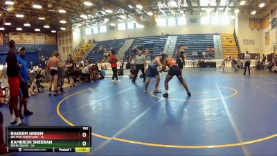 182 lbs Round 5 (8 Team) - Kameron Sheeran, Bomb Squad vs Rakeem Green, Big Man Wrestling