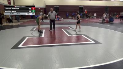 JV-1 lbs Quarterfinal - Blake Munson, Prairie, Cedar Rapids vs Nelson Mata, Iowa City, West
