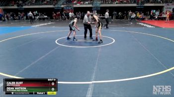 103 lbs Cons. Round 2 - Caleb Gust, New Stuyahok vs Dean Watson, Hutchison High School