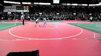 160 lbs Champ. Round 2 - Easton Hummel, JRF1 vs Charles Sosbe, EWO3