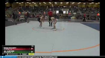 132 lbs Semis & 1st Wrestleback (8 Team) - Bo Zurcher, 5A Silverton vs Ryan McCarty, 5A Crater