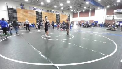 165 lbs Cons. Round 1 - Nathan Lopez, Santa Ana vs Mikey Trejo, Bishop Union