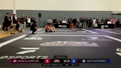 Adonis Villalobos Arroyo vs Sebastian Burgueño 2025 ADCC Guadalajara Open